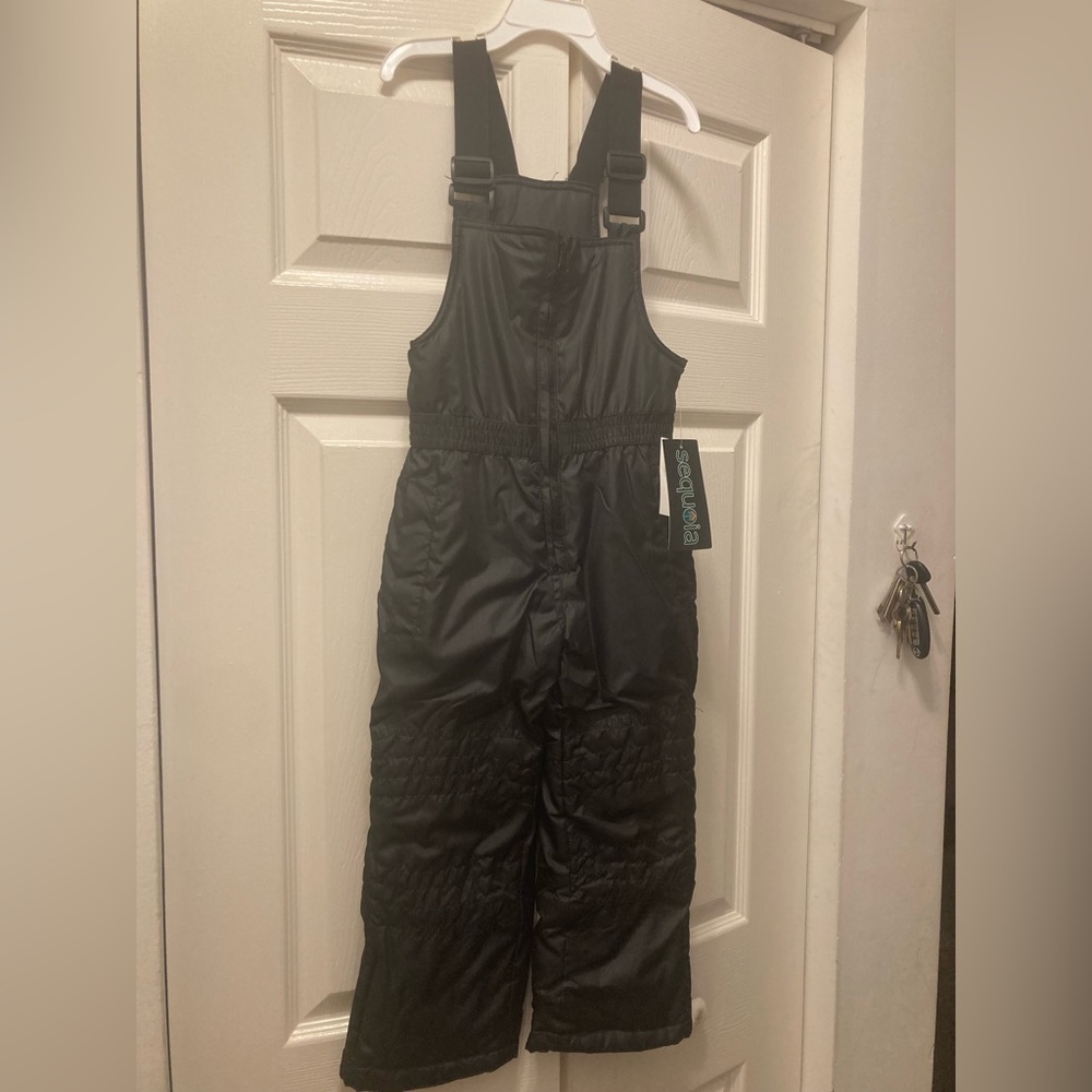 NWT Black Sequoia 4T Snow Overalls
